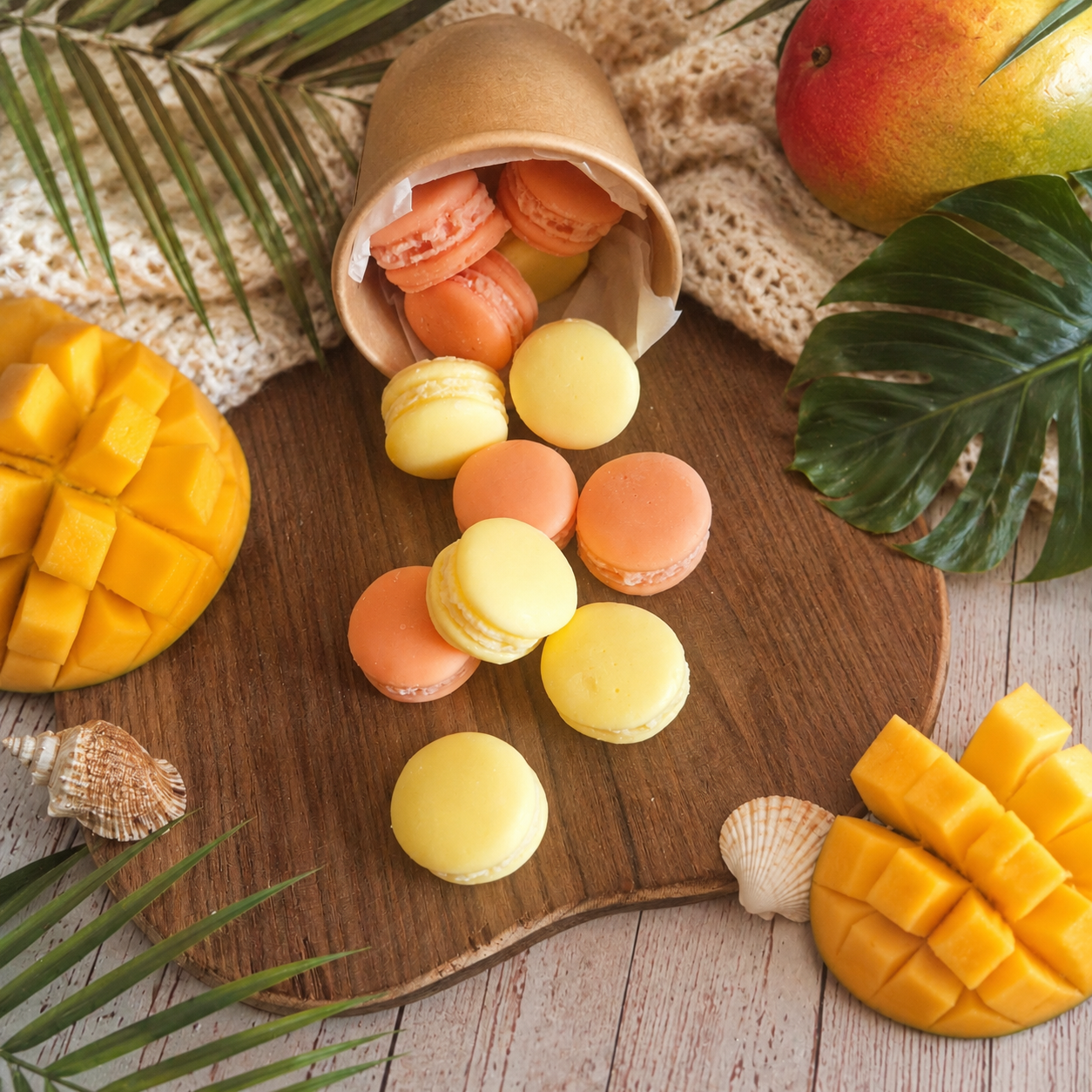 Mangós macaron illatviasz - Image 3