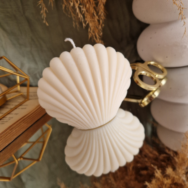 Shell dekor gyertya