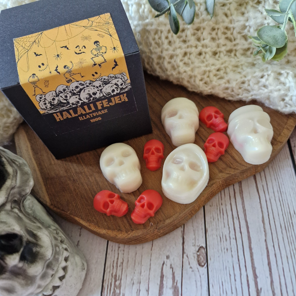 Haláli fejek Halloweeni illatviasz - Image 2